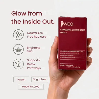 Jiwoo Liposomal Glutathione Glow Strips